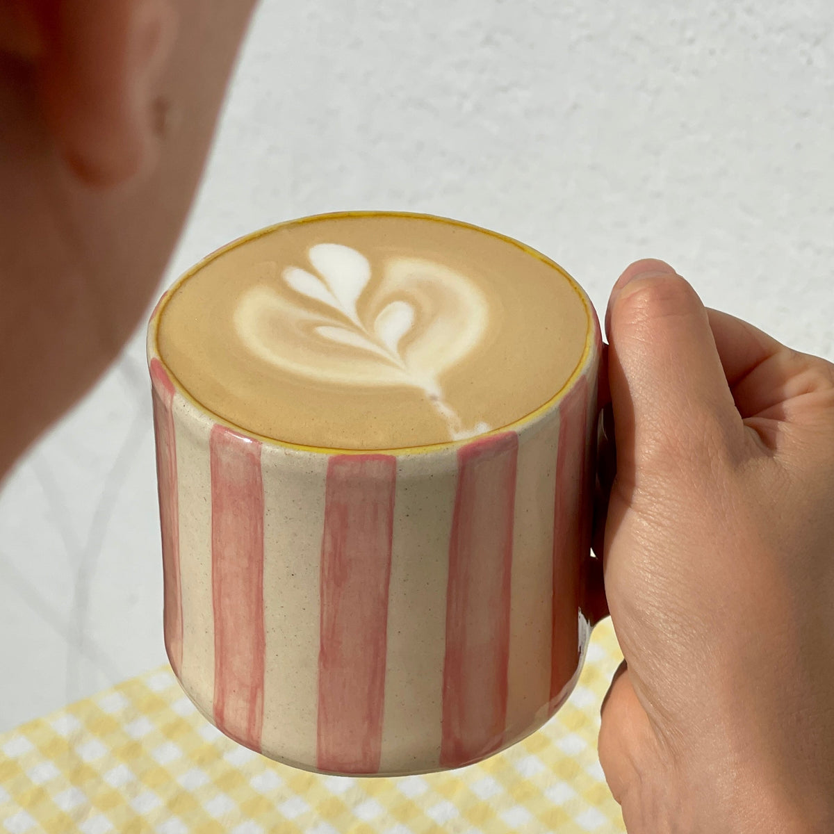 Mug en céramique fait main
