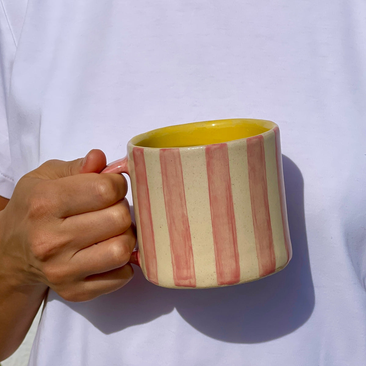 Mug en céramique fait main